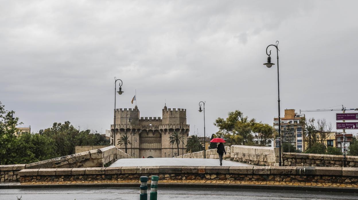 Imagen tomada en el centro de Valencia