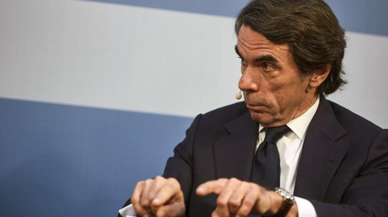 José María Aznar, presidente de Faes