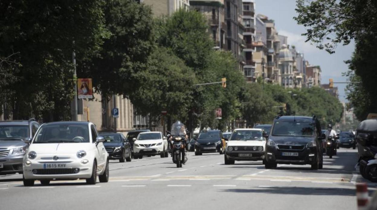 La calle Aragó perderá un carril