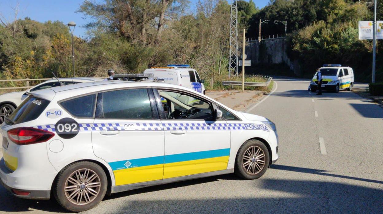 Agentes de la policía local de Gerona