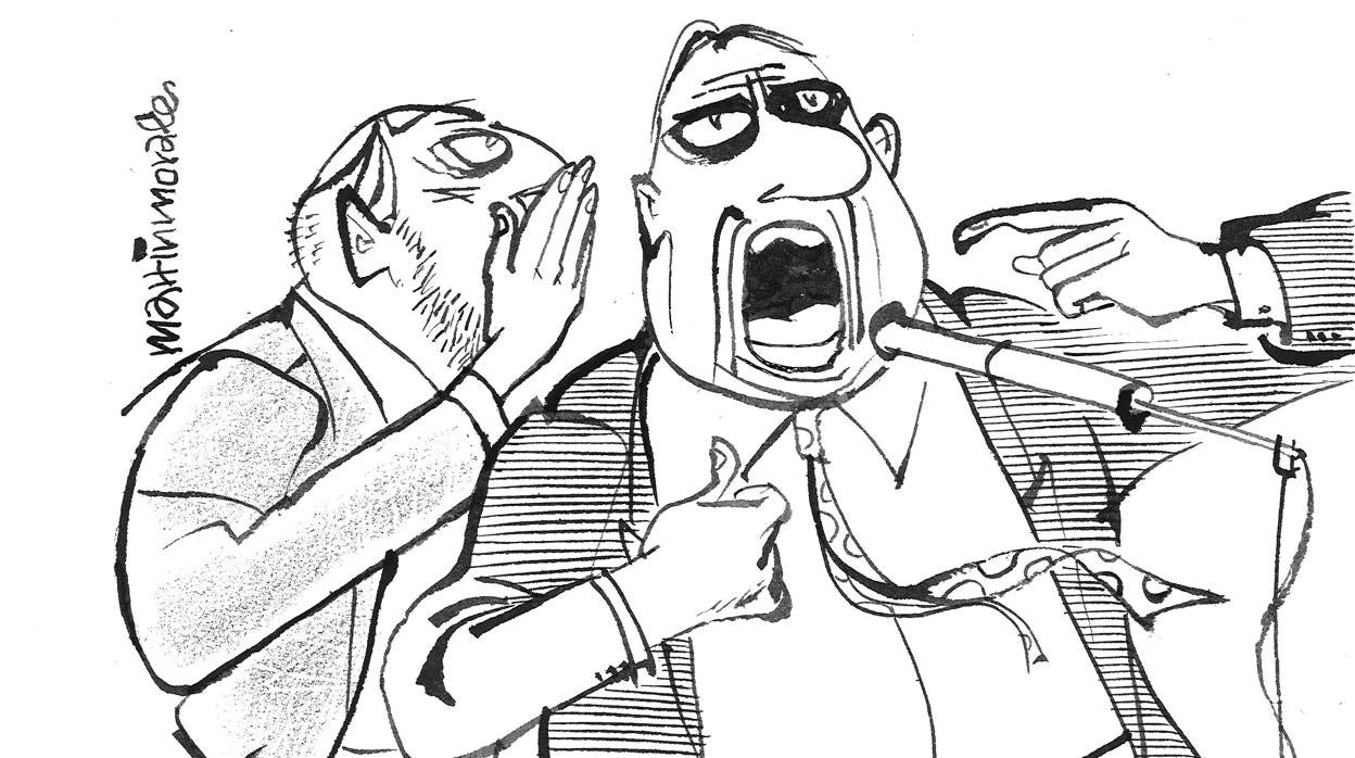 Viñeta de 2004 de Martín Morales