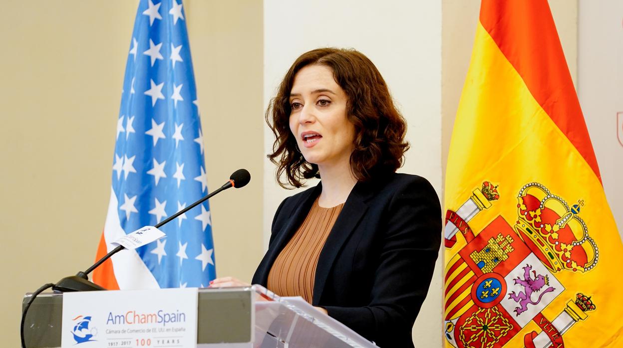 Isabel Díaz Ayuso, presidenta madrileña