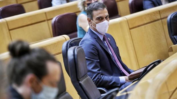 En directo: Sánchez comparece en el Senado | Maroto exige al Gobierno que baje a cero el IVA de las mascarillas