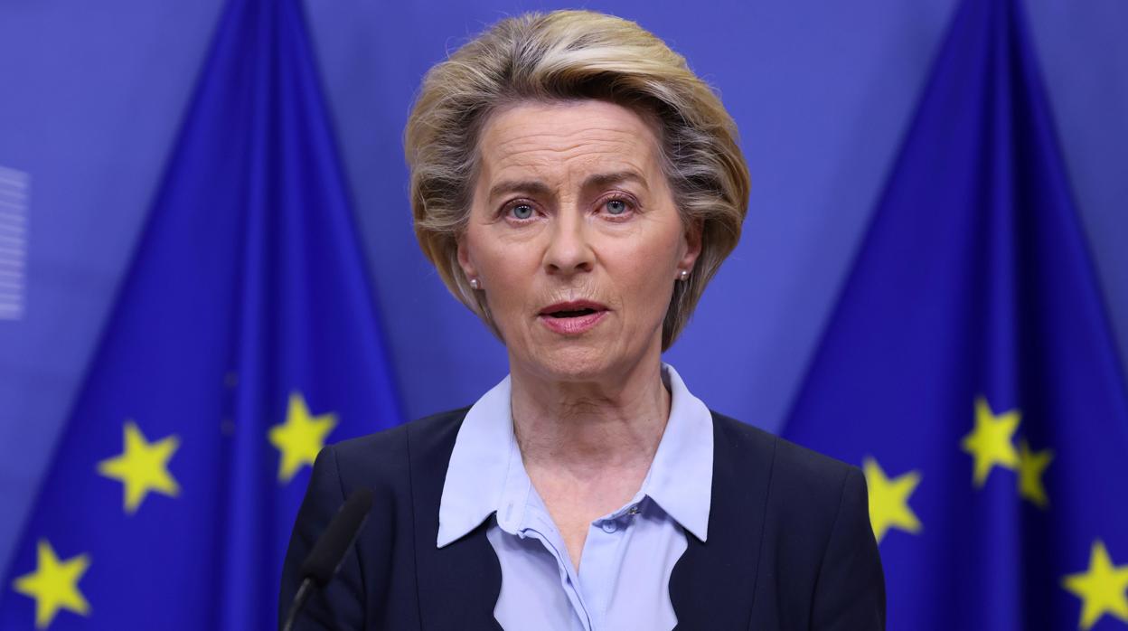 La presidente de la Comisión Europea, Ursula Von der Leyen