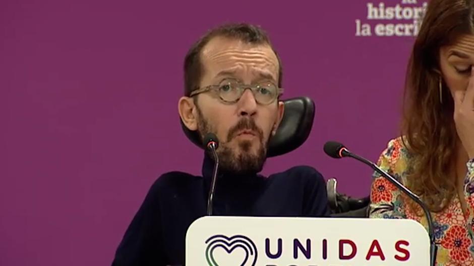 Las declaraciones por las que ha sido condenado Pablo Echenique: «Se refieren a una mujer que fue violada»