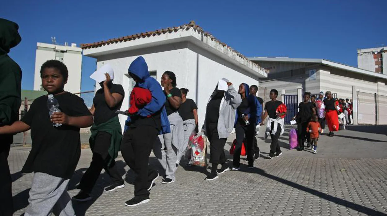 La crisis migratoria desbordó los recursos asistenciales de Algeciras en el año 2018