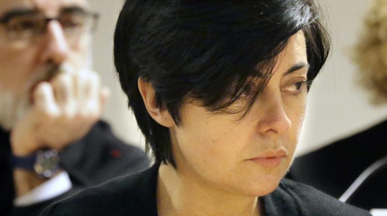 Rosario Porto durante el juicio por el asesinato de su hija