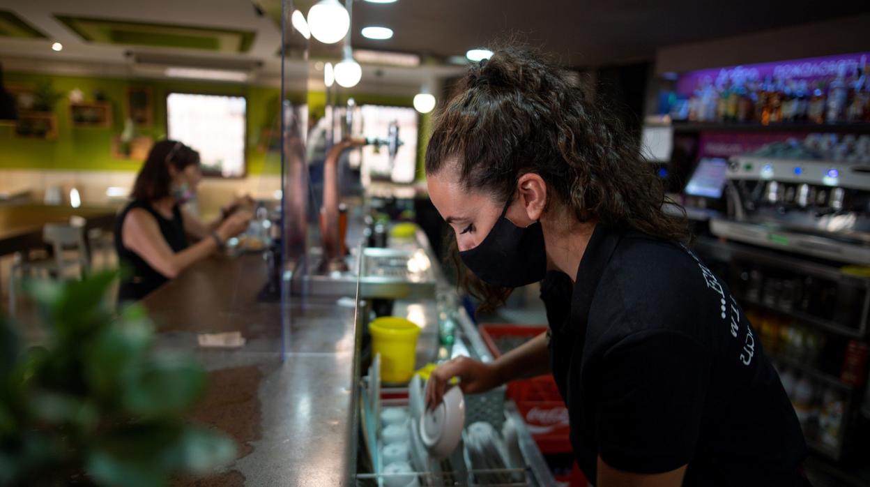 Bar en época de pandemia