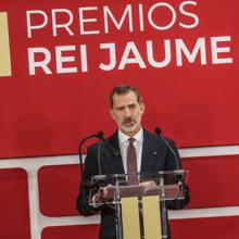 El Rey Felipe VI, en la ceremonia de 2019