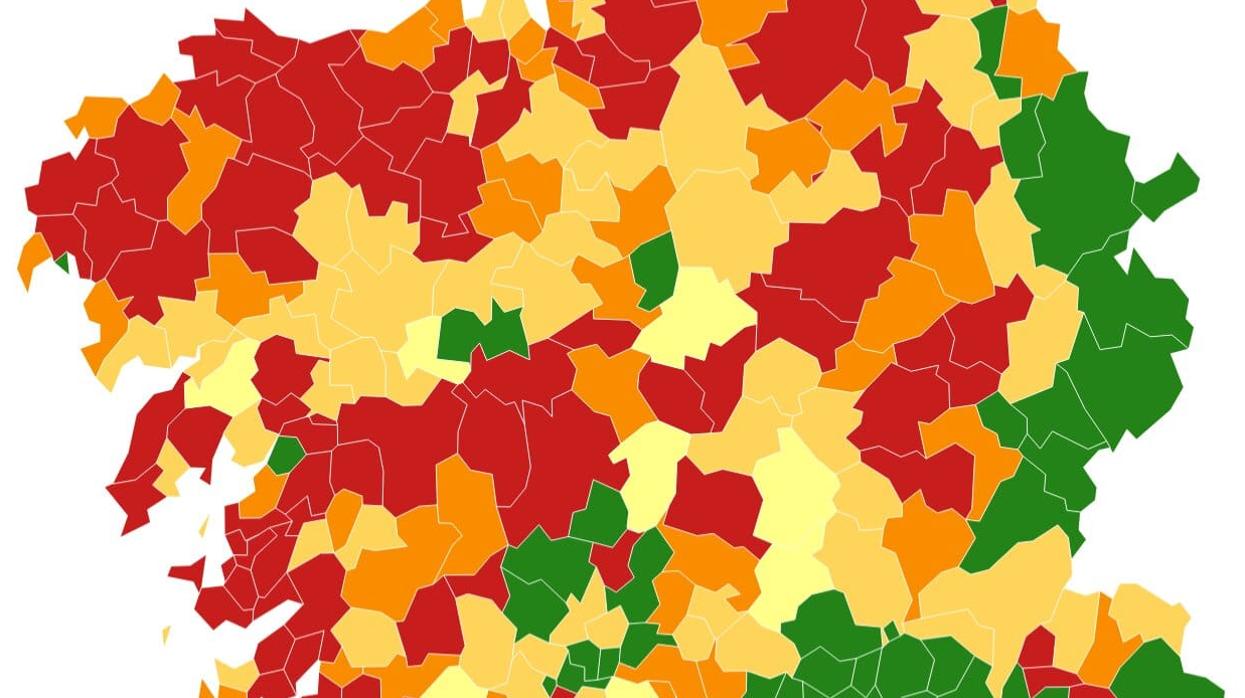 Mapa de incidencia