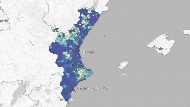 Medidas Navidad en Valencia: mapa y listado de los últimos rebrotes de coronavirus