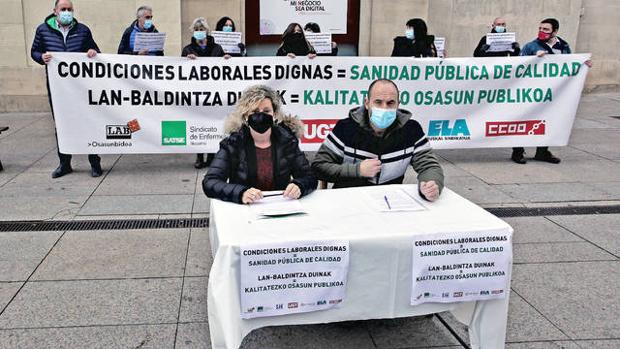 Los sindicatos denuncian carencias del sistema sanitario navarro