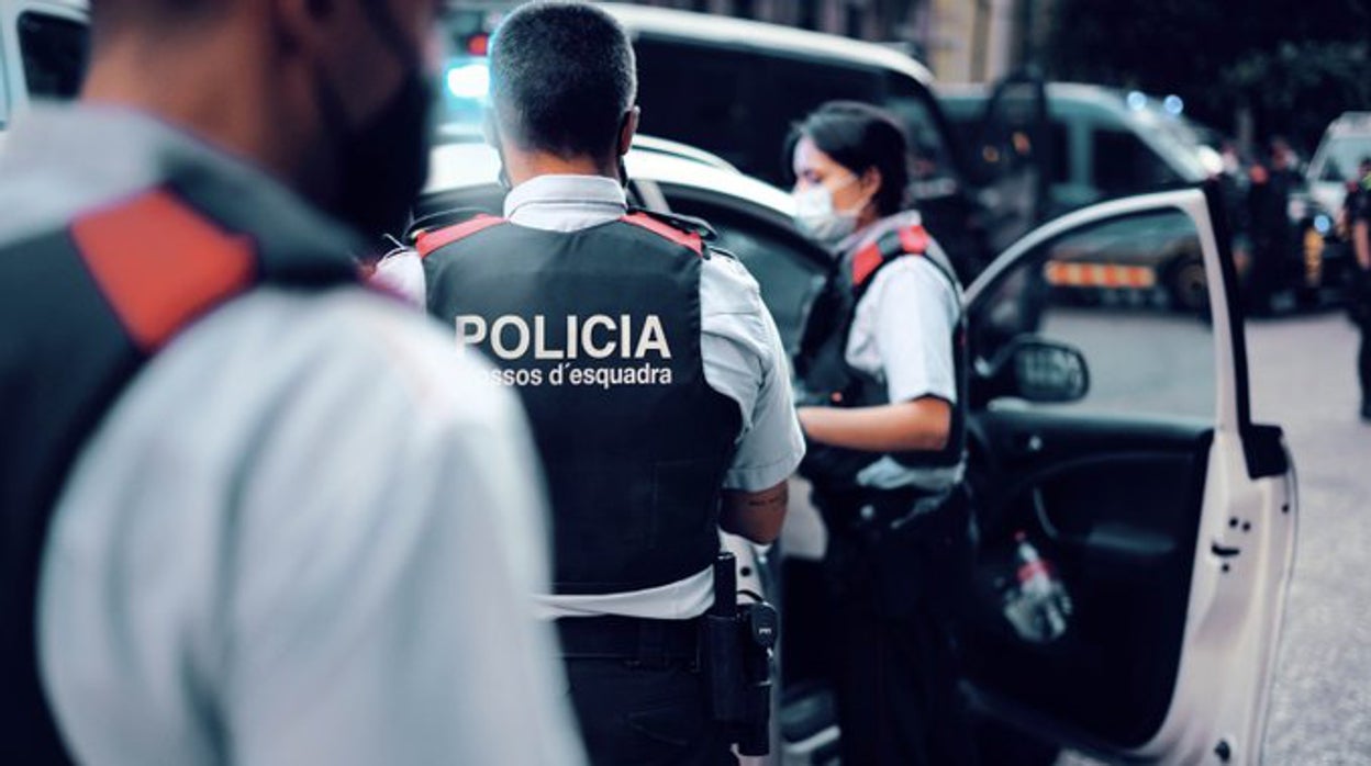 Agentes de la Policía autonómica catalana, en una imagen de archivo