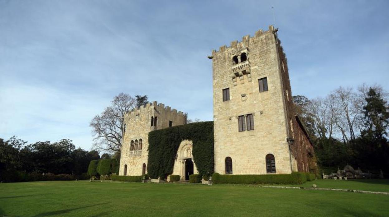 Vista exterior del Pazo de Meirás