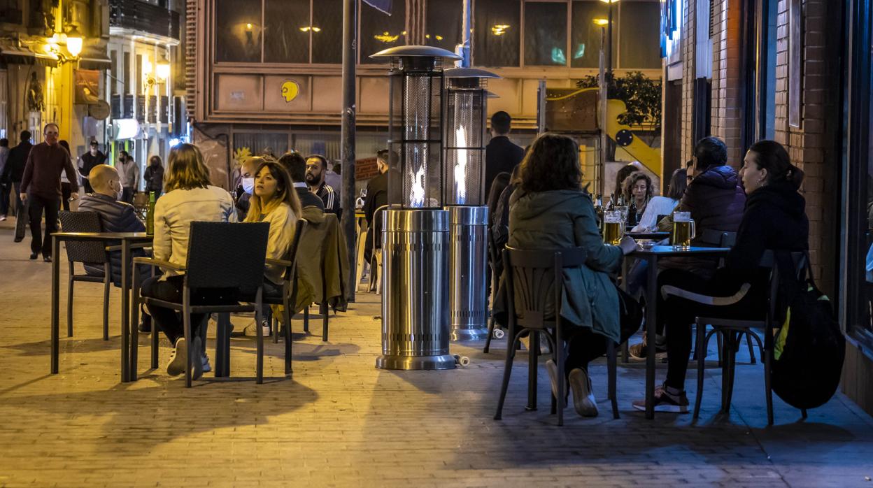 Imagen de la terraza de un local de hostelería en Alicante