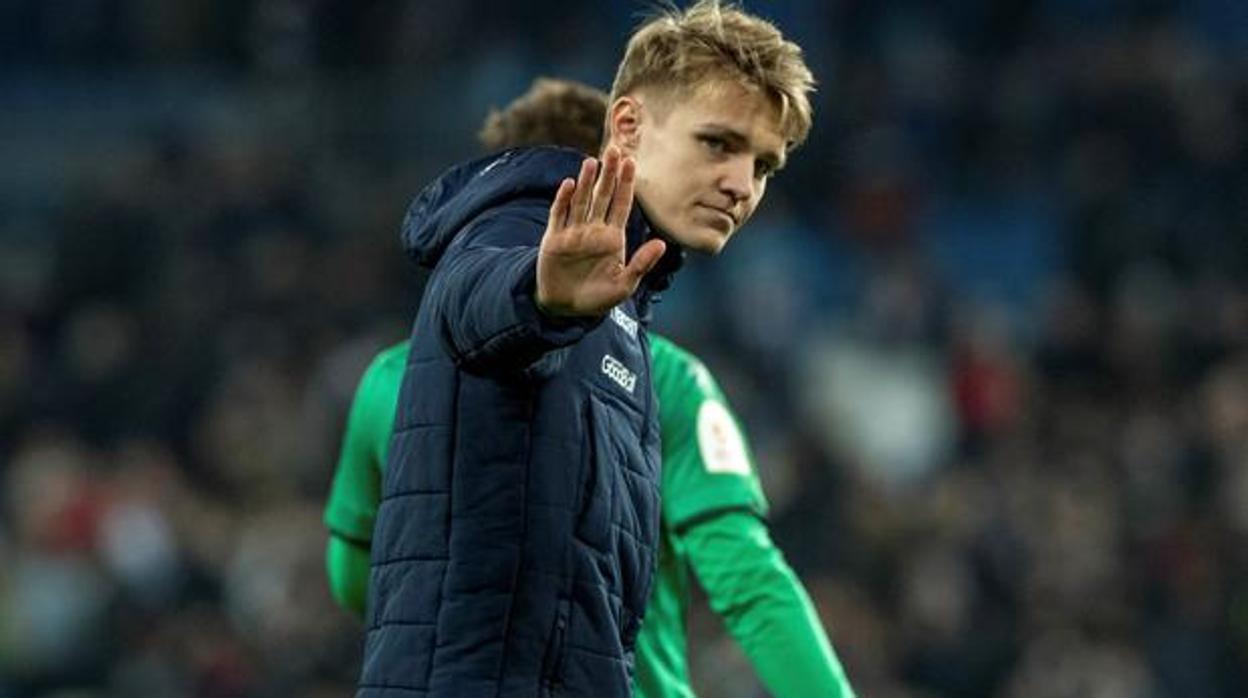 El jugador noruego del Real Madrid, Martin Odegaard, premio Joven DO La Mancha 2020