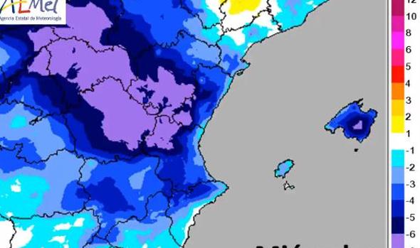 El tiempo en Valencia: una ola de frío desplomará las temperaturas y marcará el puente de diciembre