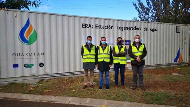 El proyecto Guardian instala la Estación Regeneradora de Agua para prevenir incendios forestales