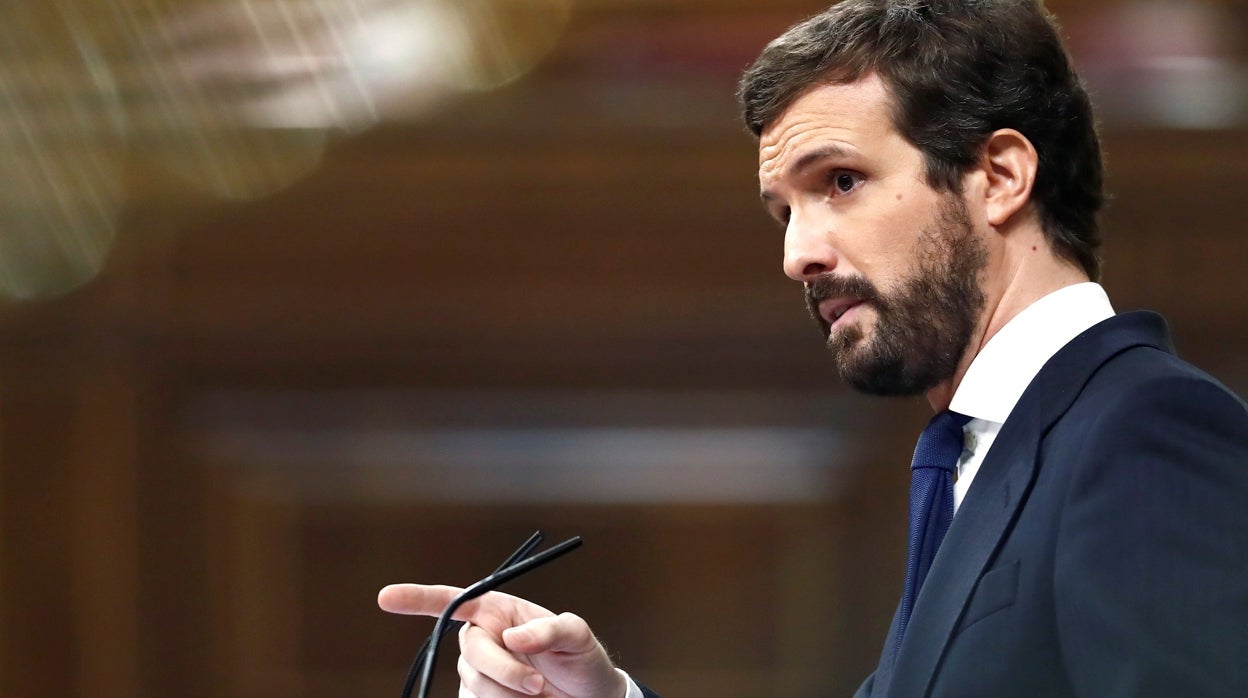 Pablo Casado, líder del PP, en una imagen de arhivo