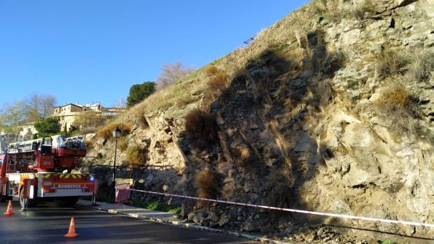 Nuevos desprendimientos en el Paseo de Cabestreros