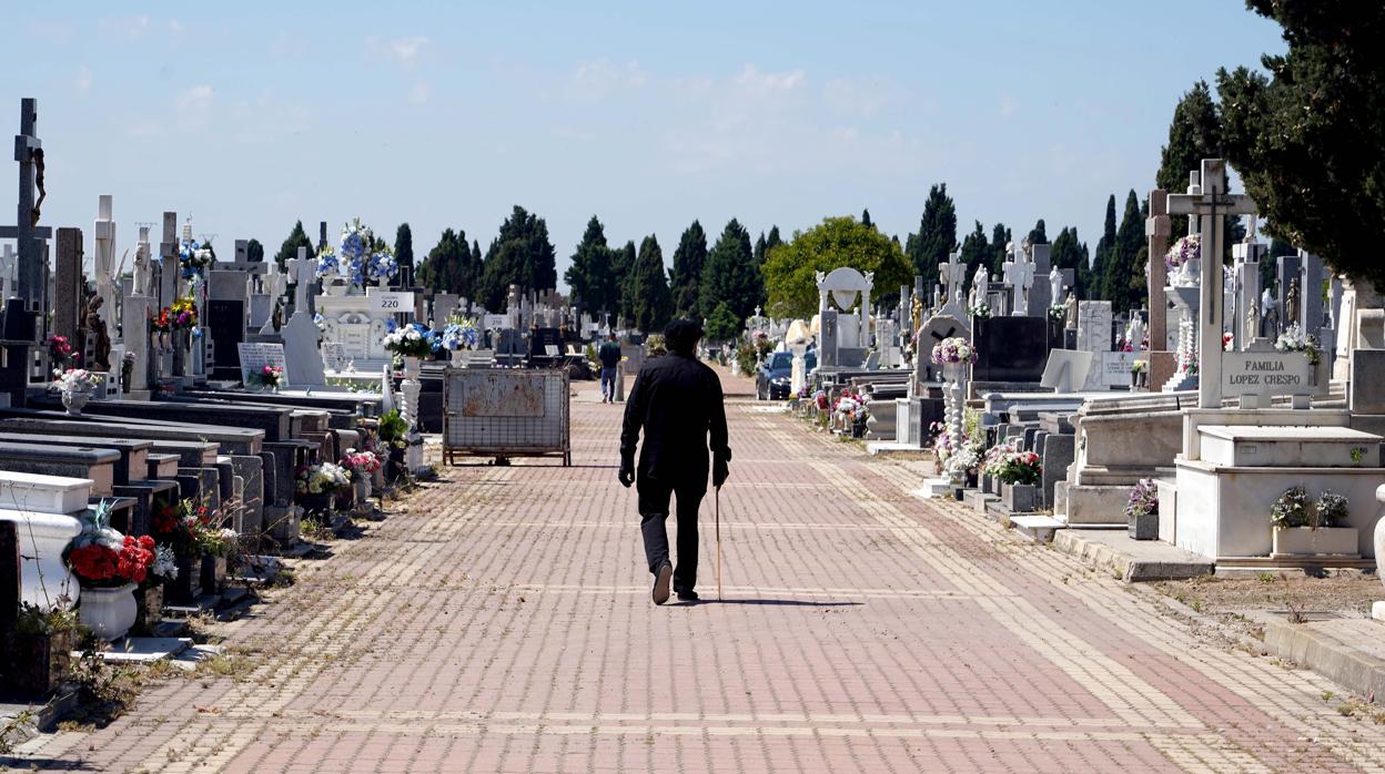 Imagen de archivo de un cementerio