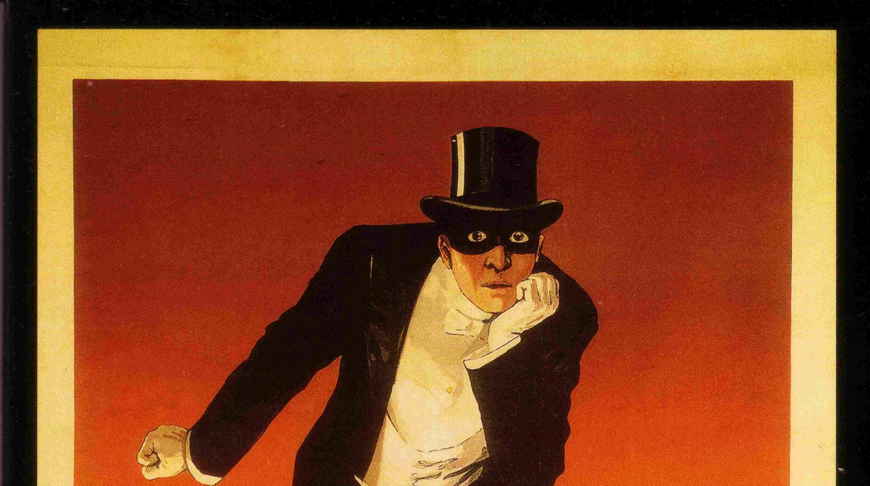 El archivillano Fantômas es uno de los protagonistas de la exposición «La máscara nunca miente»
