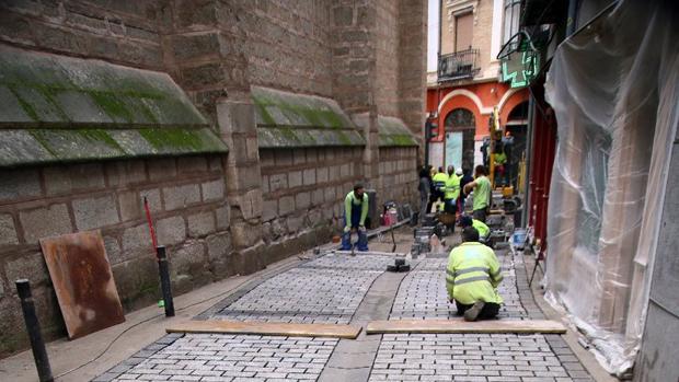 Las obras de la calle Comercio se aplazan hasta el 11 de enero, después de Navidad