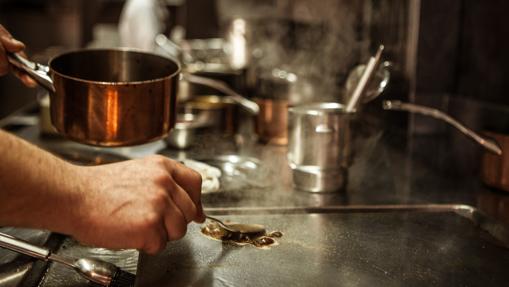 Las cocinas del restaurante Solla