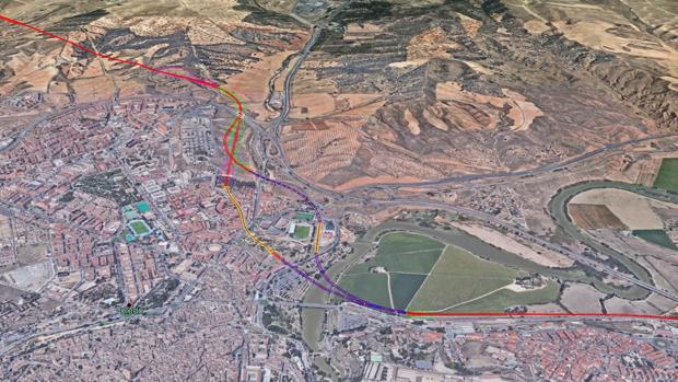 Estos son los dos trazados del AVE a Extremadura por Toledo con más posibilidades