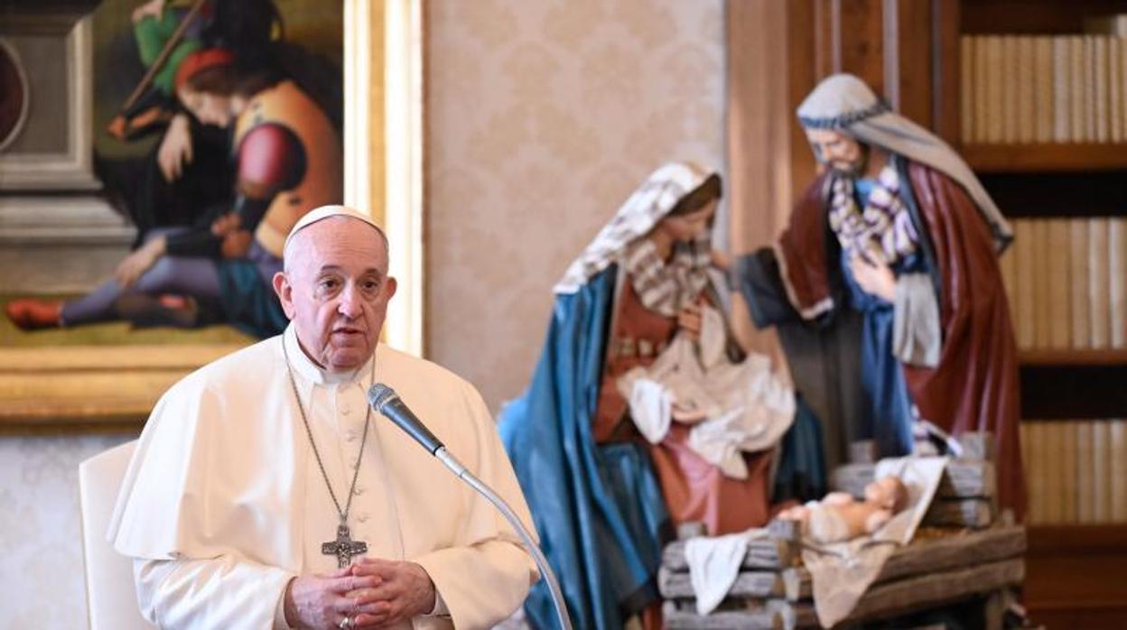 El Papa, durante una reciente audiencia