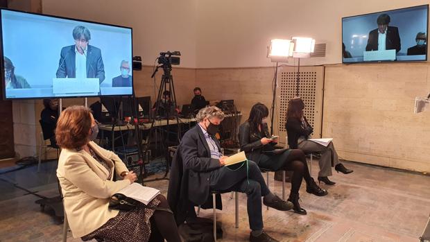 Puigdemont regresa a 2017: «La vía indolora no existe»