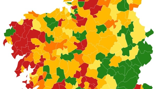 Coronavirus Galicia: descubre los casos y la incidencia de tu concello en esta Nochebuena