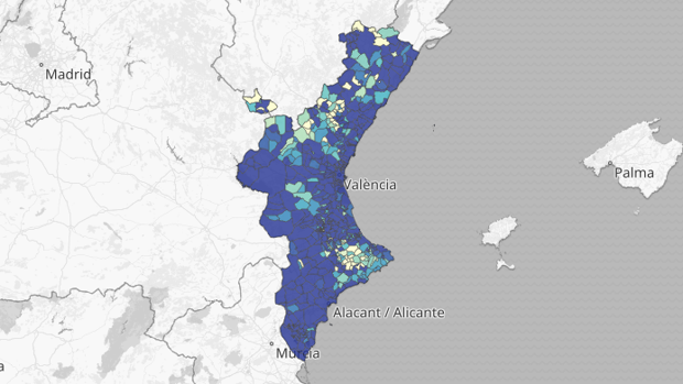 Coronavirus en Valencia: los contagios siguen disparados con 2.494 en un día