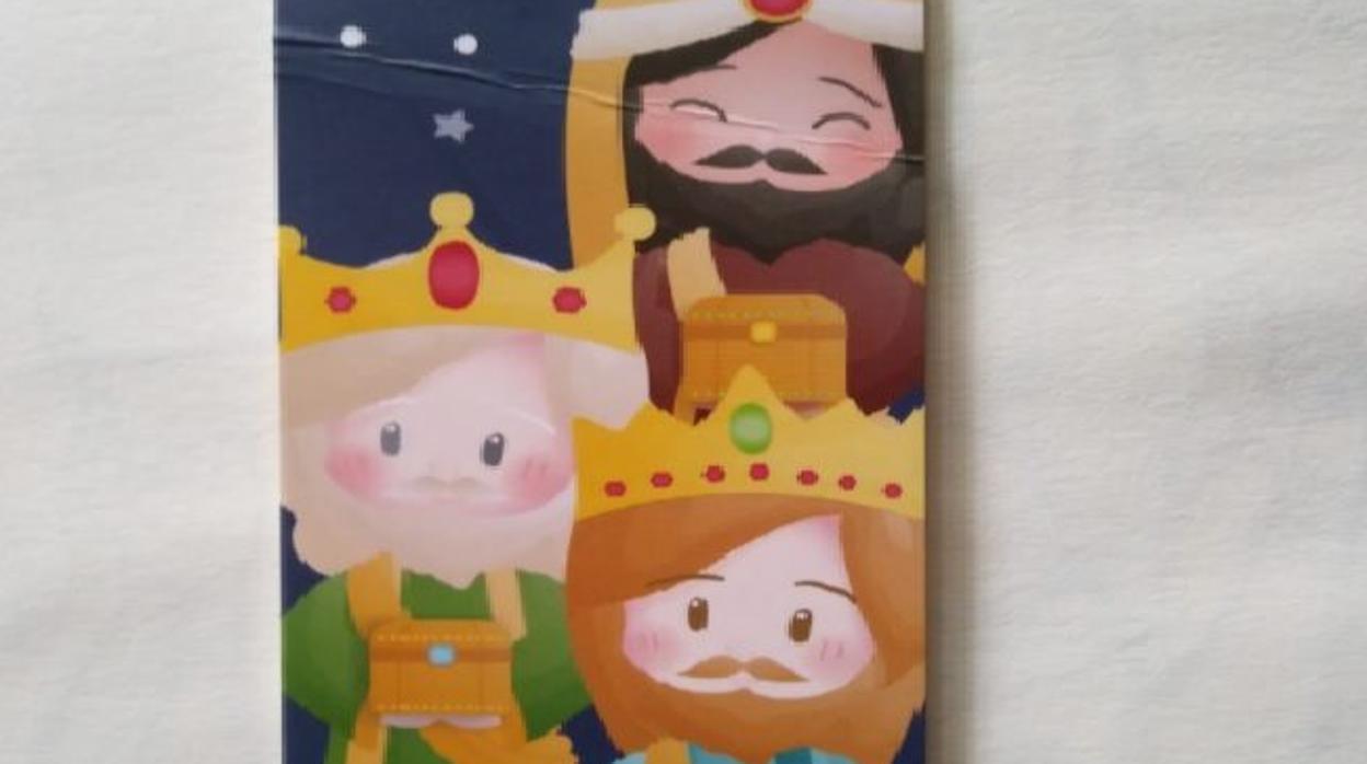 La polémica imagen del cartel con los tres reyes magos blancos