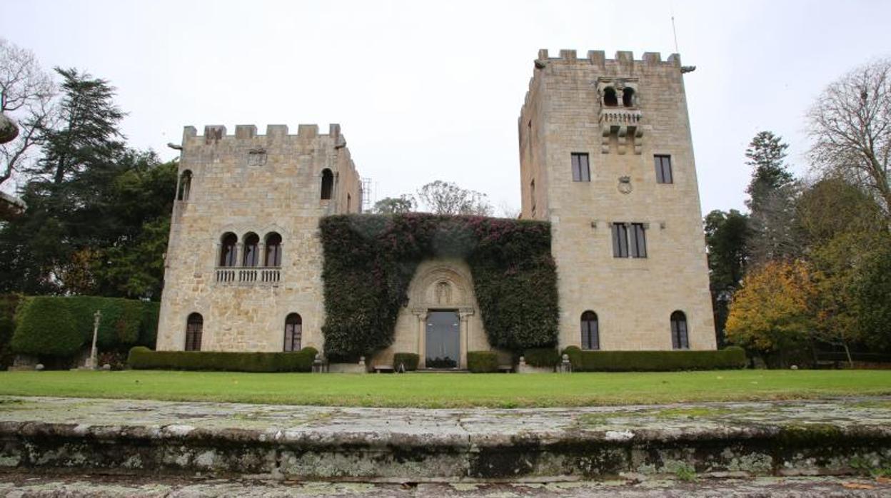 Exterior del Pazo de Meirás, el pasado 9 de diciembre