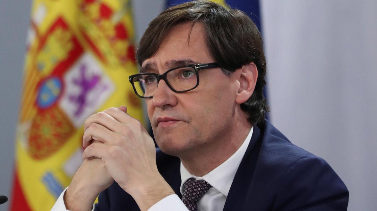 El flamante candidato del PSC a la Generalitat y ministro de Sanidad, Salvador Illa