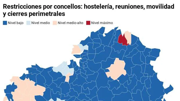 Coronavirus Galicia: comprueba la incidencia y las restricciones de tu concello antes de la llegada de los Reyes Magos