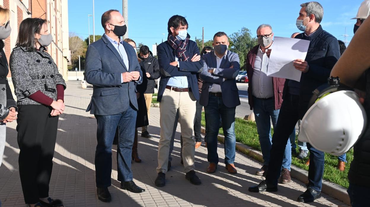 Rubén Martínez Dalmau, en un acto público durante la pandemia