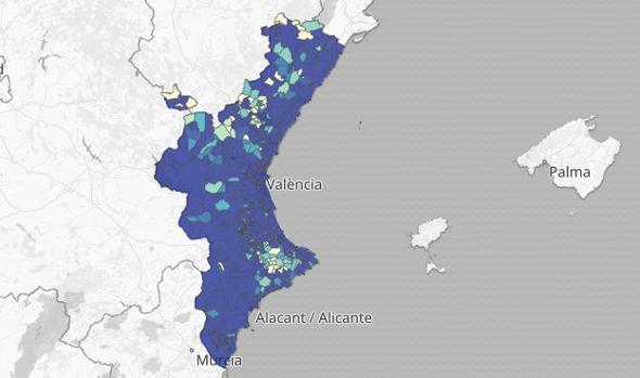 Restricciones en Valencia: los diez municipios con más nuevos casos de coronavirus tras las fiestas de Navidad