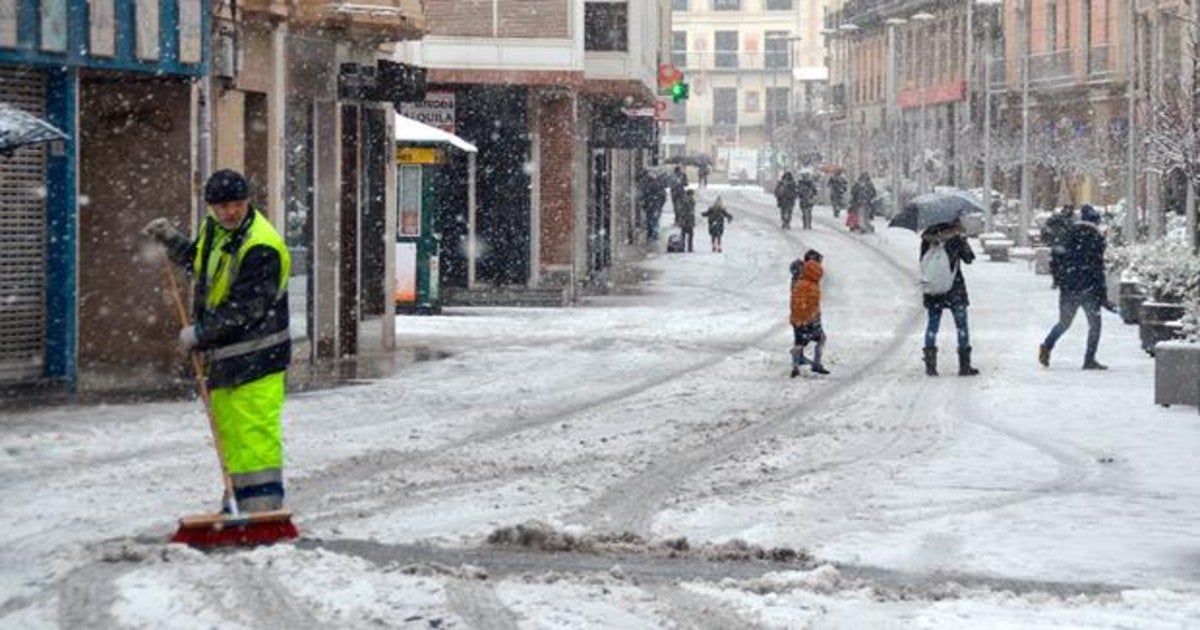 Imagen de la revista Plaza Nueva de la Ribera, en Tudela esta mañana.