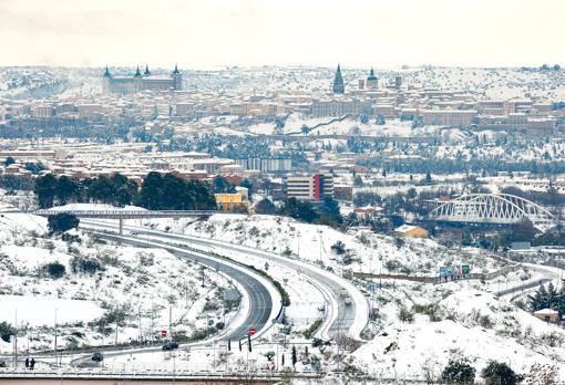 Panorámica de Toledo este sábado