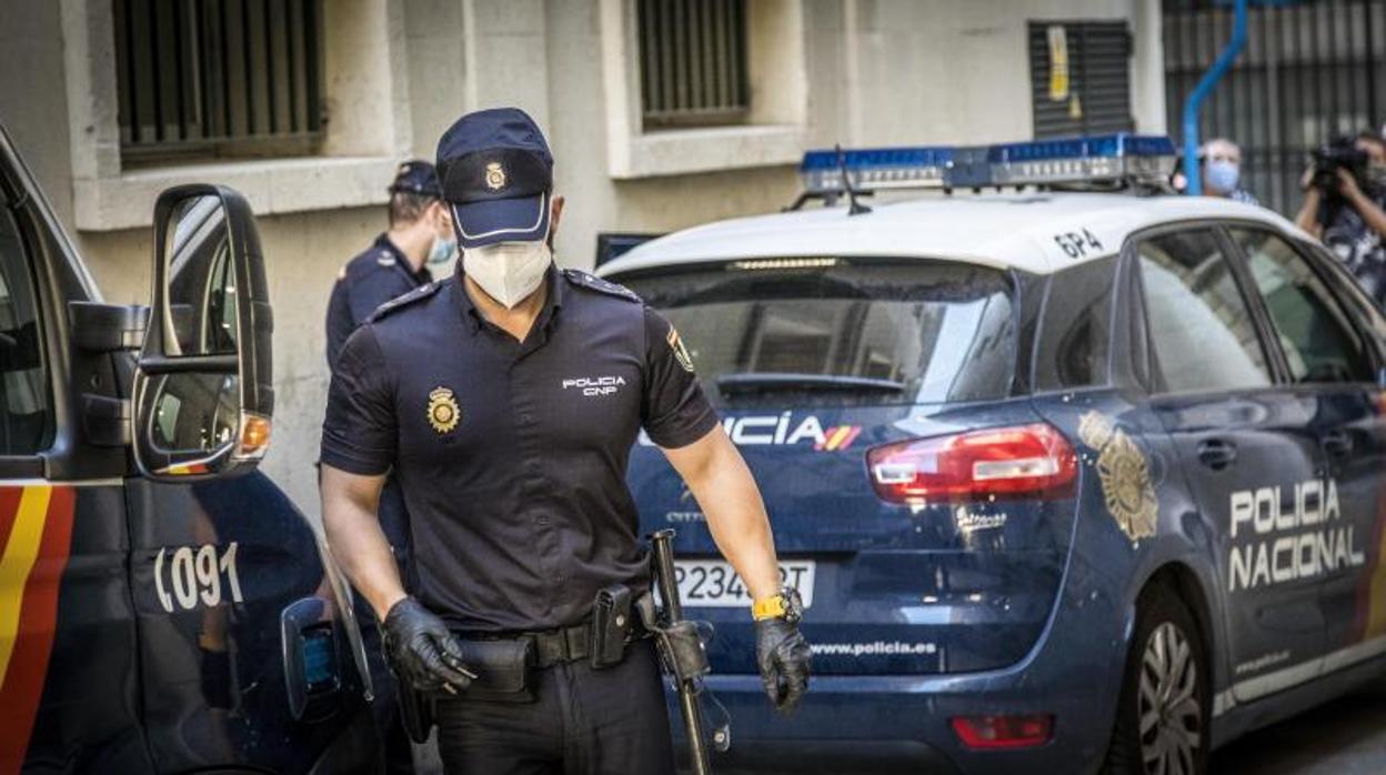 Efectivos de la Policía Nacional, en imagen de archivo