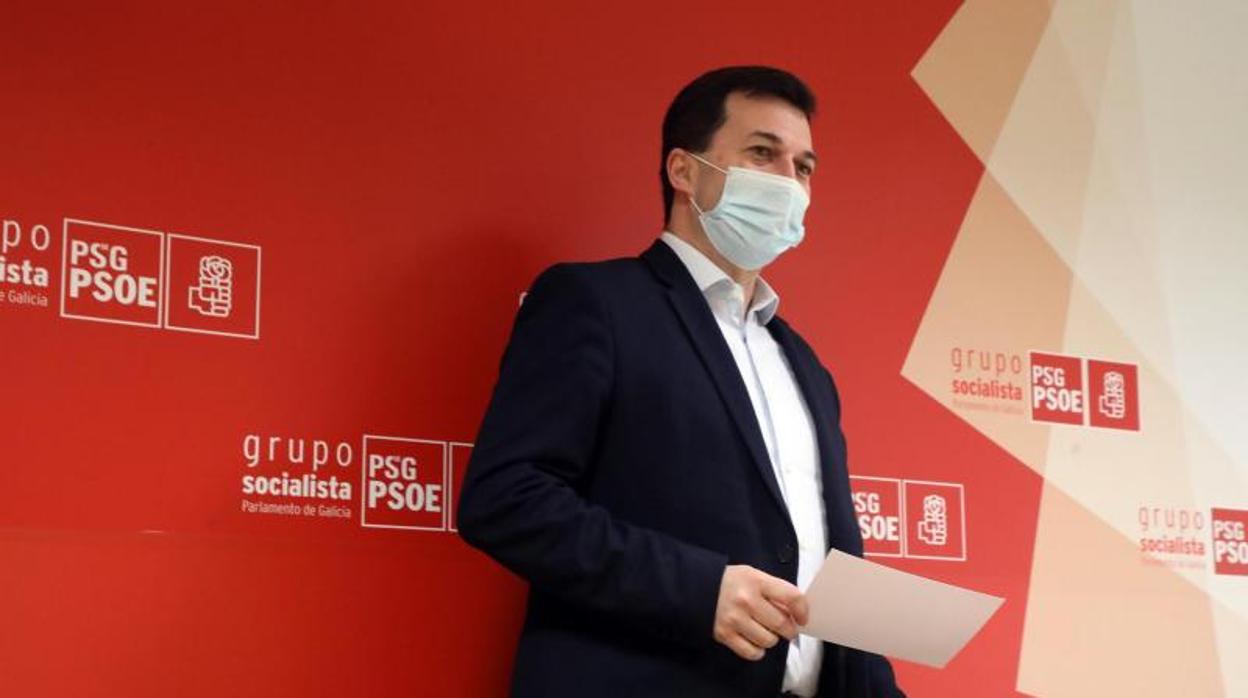 Gonzalo Caballero, secretario general del PSOE gallego, en una imagen de archivo