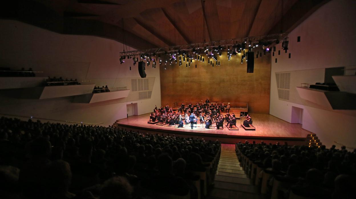 Una de las salas del auditorio ADDA, durante un concierto