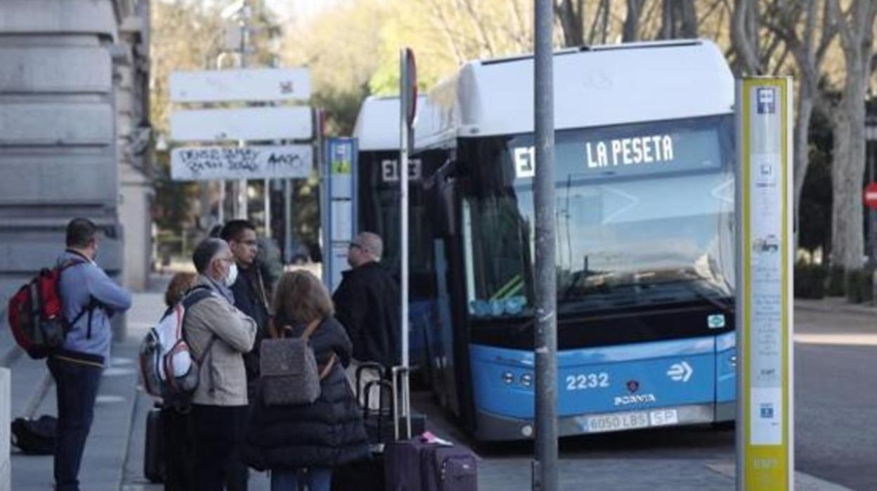 Los autobuses de la EMT serán gratis hasta el miércoles