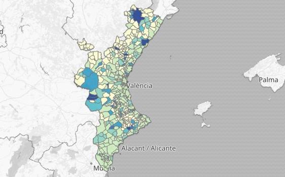 Restricciones en Valencia: mapa y listado por municipios de los nuevos rebrotes de coronavirus