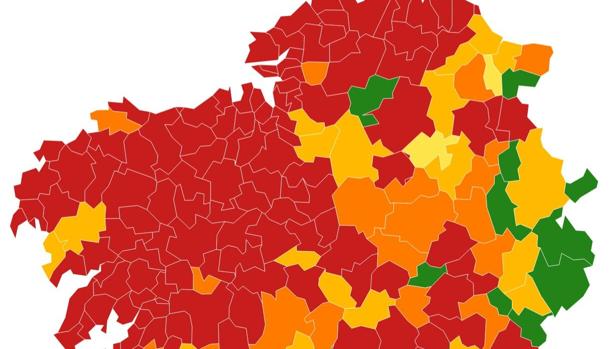 Coronavirus Galicia: descubre las restricciones y la incidencia de los concellos gallegos