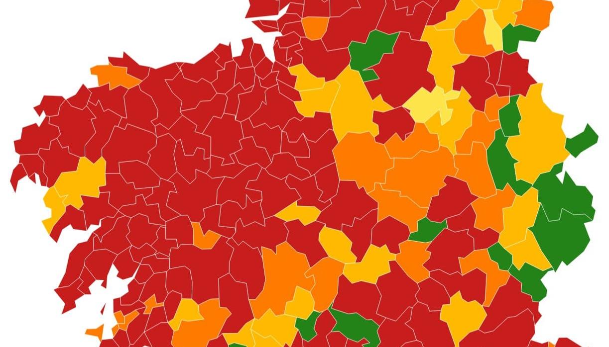 Coronavirus Galicia: descubre las restricciones y la incidencia de los concellos gallegos