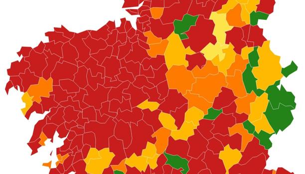 Coronavirus Galicia: descubre la incidencia y el número de casos de tu concello este fin de semana