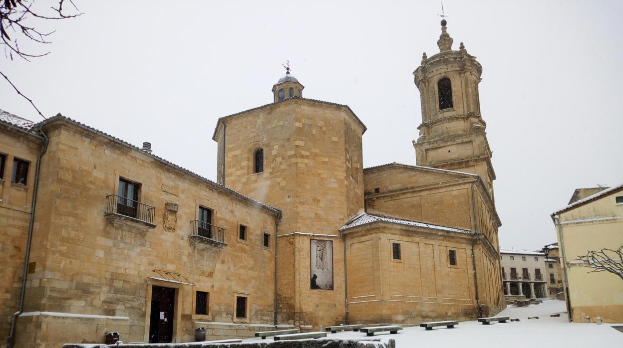 Exterior de la Abadía de Santo Domingo de Silos (Burgos)